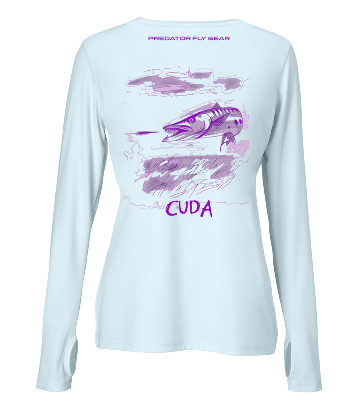Translation missing: en.Womens CUDA Performance Shirt, Great Barracuda