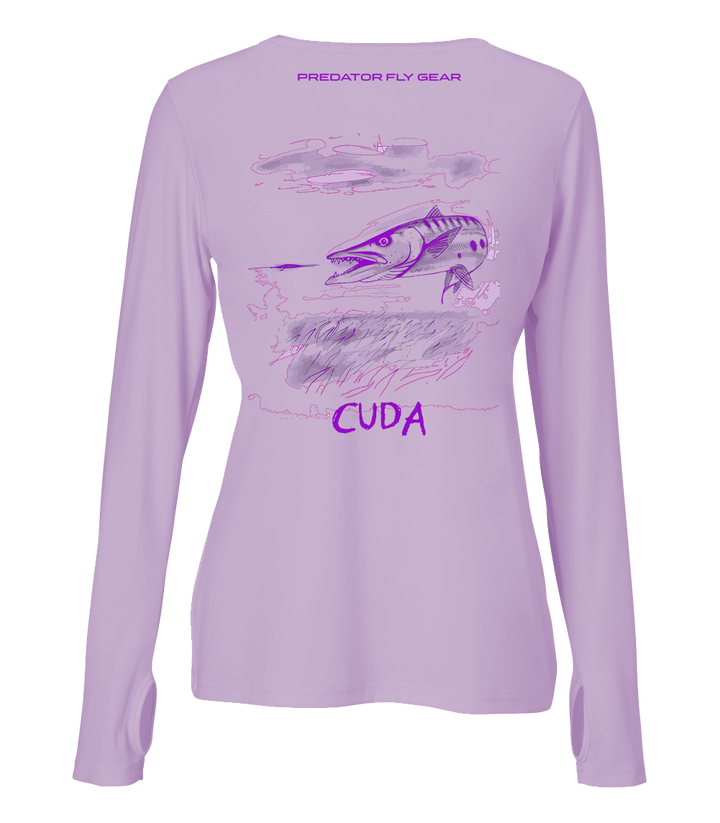 Translation missing: en.Womens CUDA Performance Shirt, Great Barracuda
