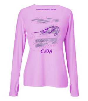 Womens CUDA Performance Shirt, Great Barracuda