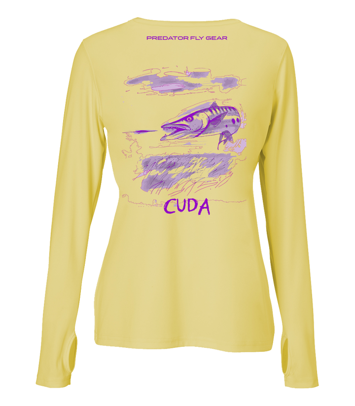 Translation missing: en.Womens CUDA Performance Shirt, Great Barracuda