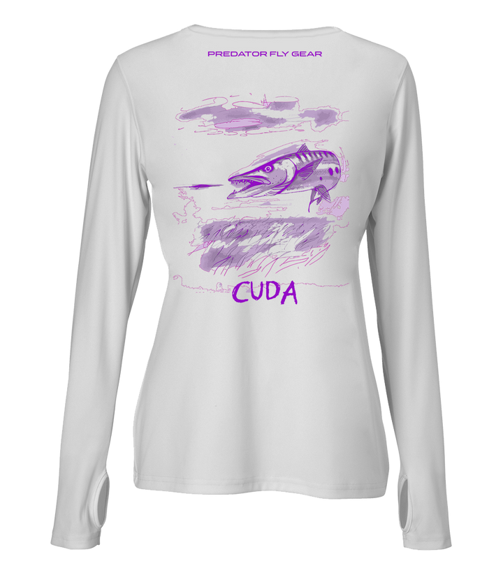 Translation missing: en.Womens CUDA Performance Shirt, Great Barracuda