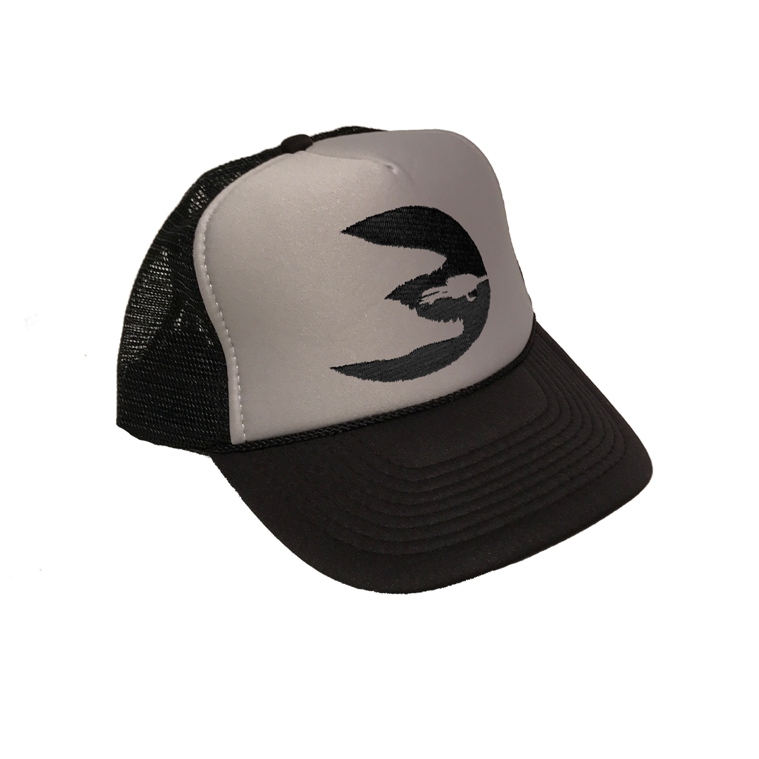 Predator Grey Foam Trucker Hat Predator Fly Gear