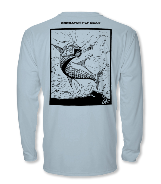 Translation missing: en.Leaping Tarpon Cool Air Series UPF Shirt