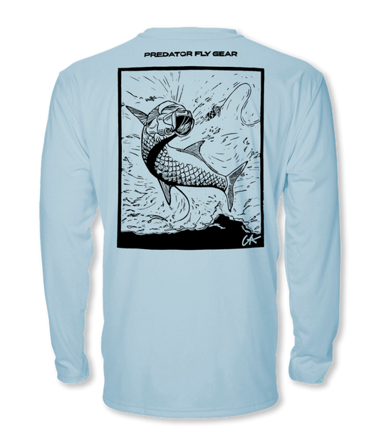 Translation missing: en.Leaping Tarpon Cool Air Series UPF Shirt