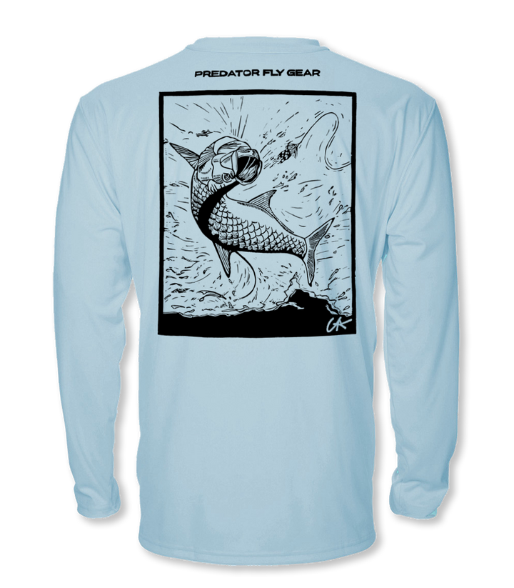Translation missing: en.Leaping Tarpon Cool Air Series UPF Shirt