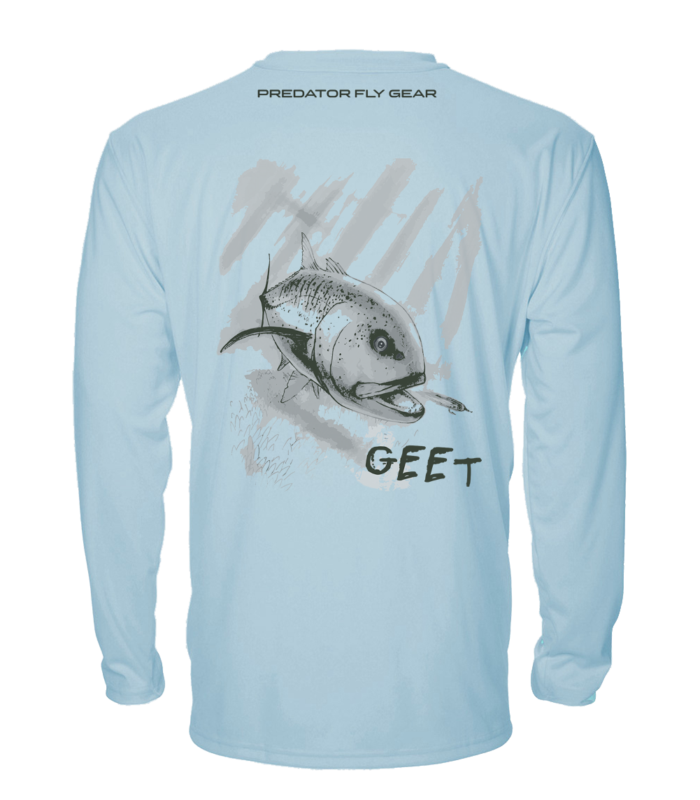 Geet Rugged Series UPF Shirt LG / Flats Blue