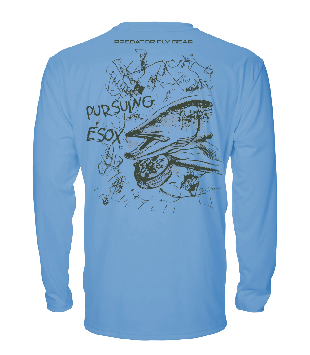 esox gear PURSUING ESOX Rugged Series UPF Shirt