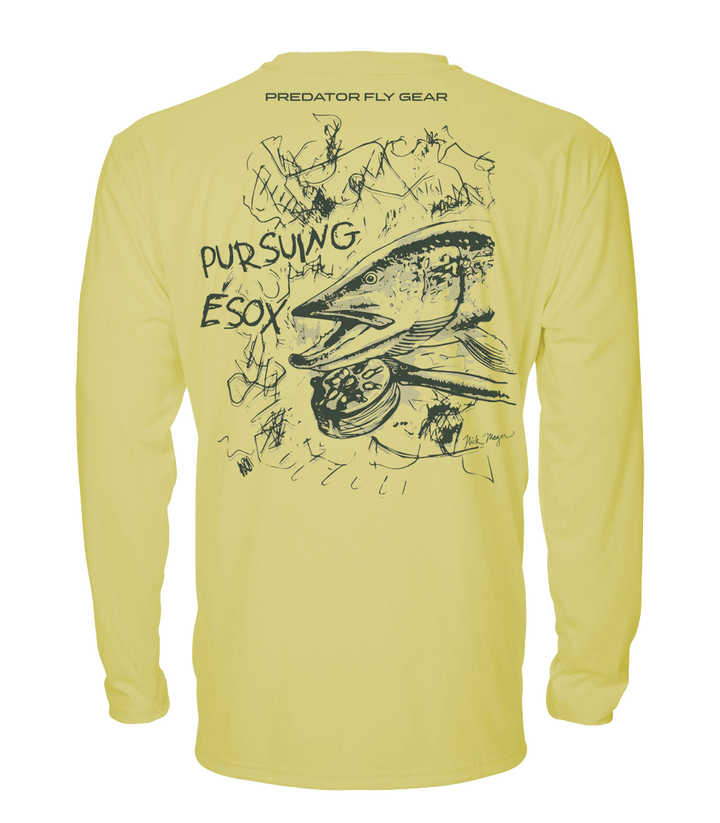 PURSUING ESOX Rugged Series UPF Shirt LG / Dorado Yellow