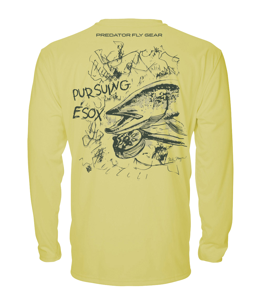 esox gear PURSUING ESOX Rugged Series UPF Shirt