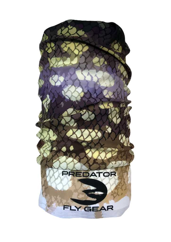 Northern Pike UV Neck Gator, Dark