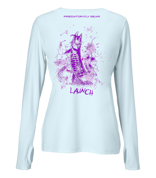 Translation missing: en.Womens LAUNCH Performance Shirt, Muskie