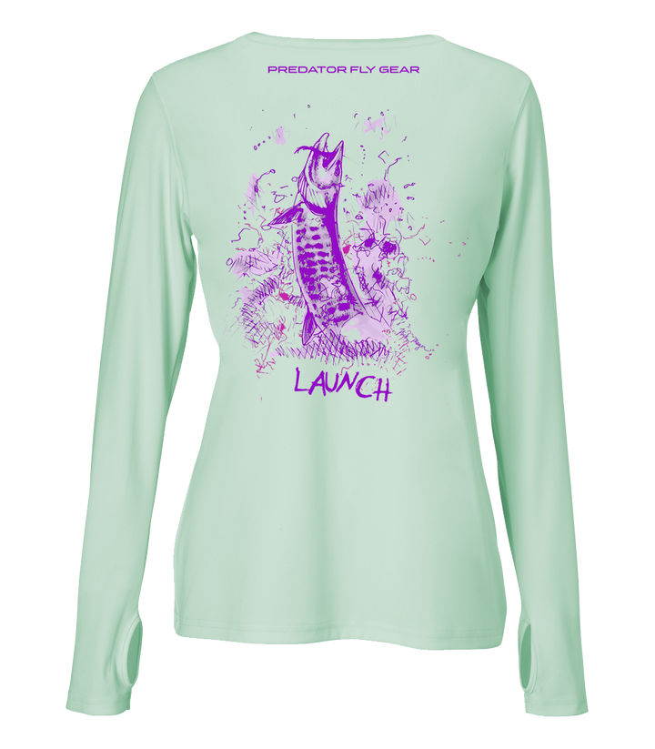 Translation missing: en.Womens LAUNCH Performance Shirt, Muskie