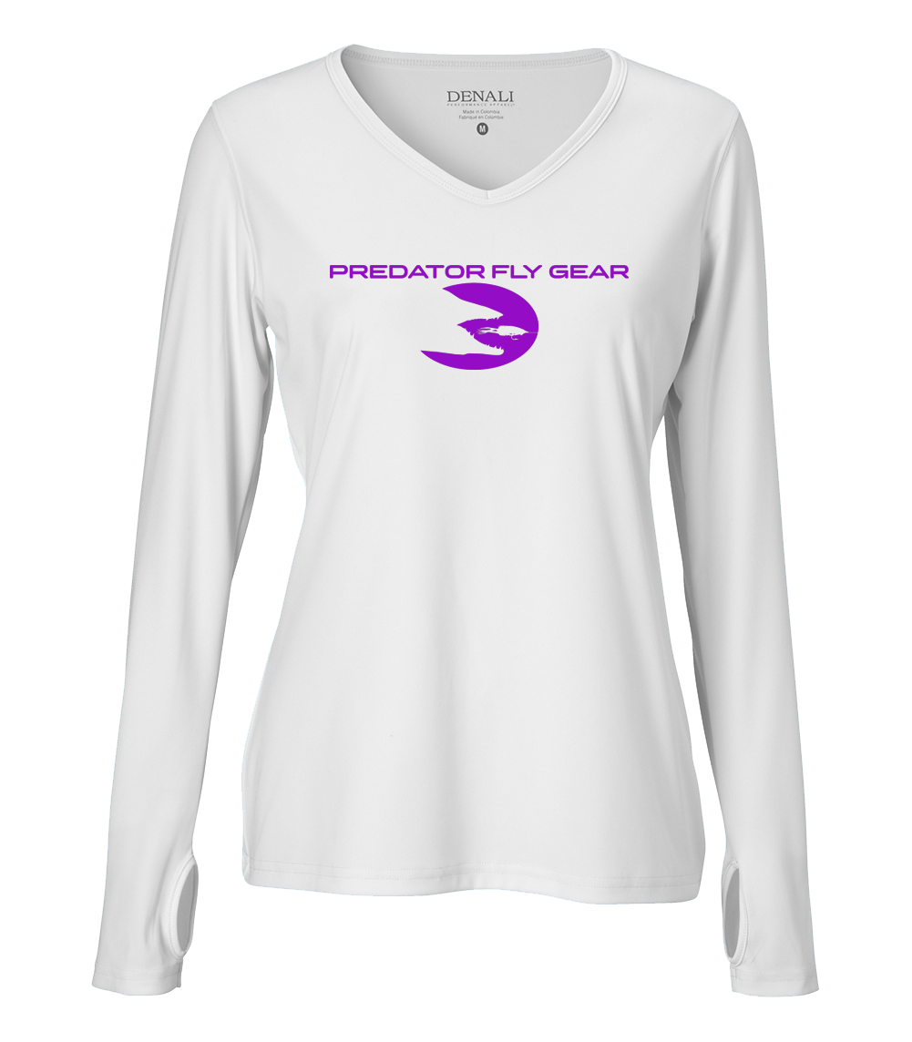 Womens LAUNCH Performance Shirt, Muskie - Predator Fly Gear