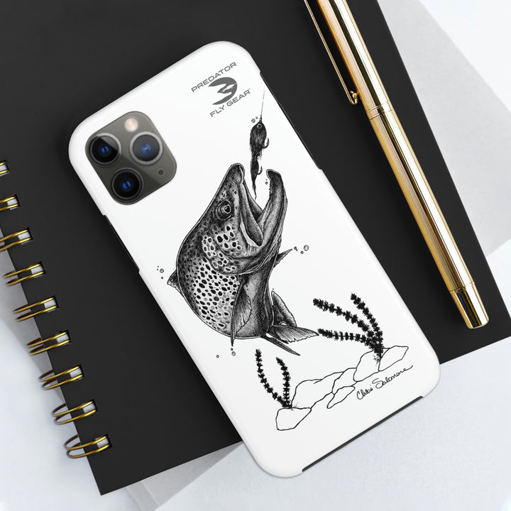 Translation missing: en.Brown Trout Tough Phone Case