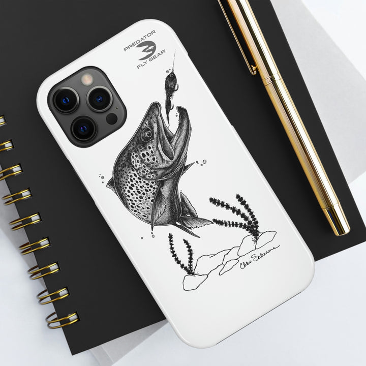 Translation missing: en.Brown Trout Tough Phone Case