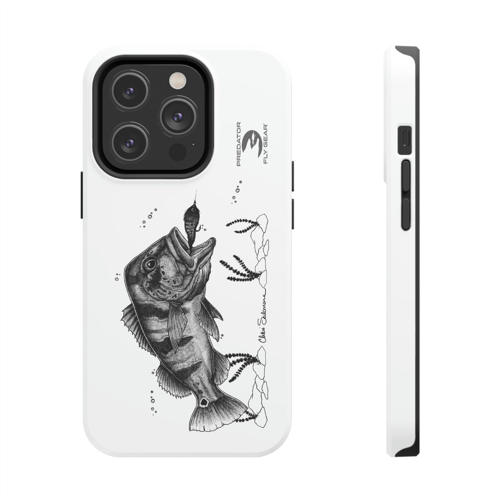 Peacock Bass Tough Phone Case