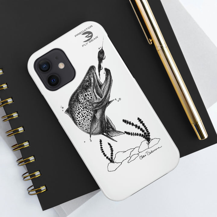 Translation missing: en.Brown Trout Tough Phone Case