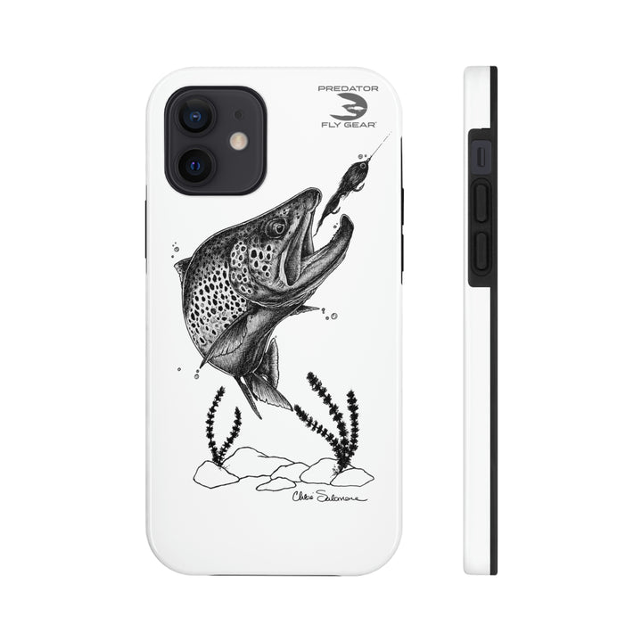Translation missing: en.Brown Trout Tough Phone Case
