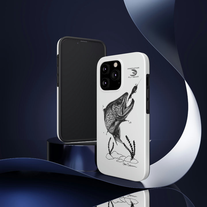 Translation missing: en.Brown Trout Tough Phone Case